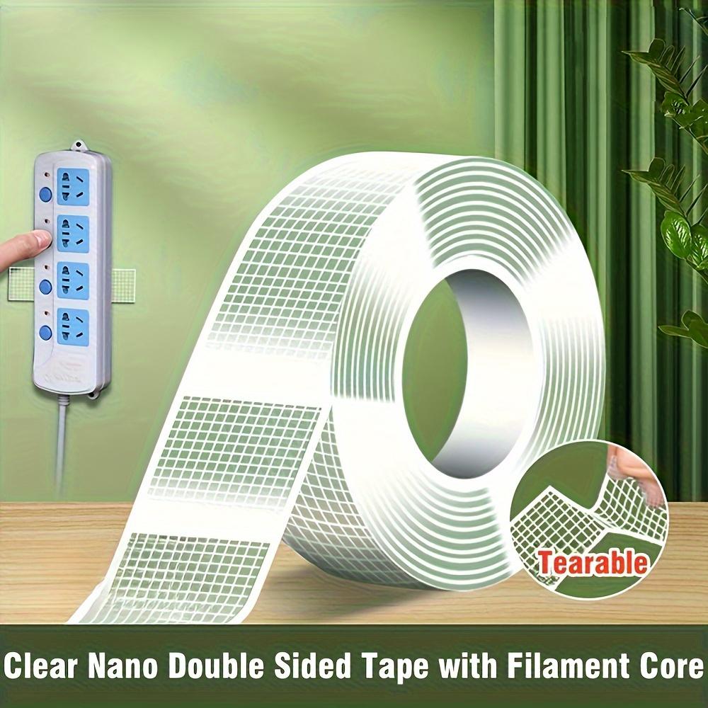 5m Ultra-Strong Nano Double-Sided Adhesive Tape - Clear, Removable & Waterproof - Heavy-Duty, Extra Sticky Strip for Endless Use