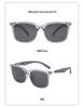 Stylish HD Polarized Sunglasses with Wood Grain Legs for Men & Women - Trendy UV Protection for Summer