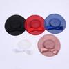 European and American Retro Hepburn Style Headgear Bridal Hair Accessories Bow Top Hat Spring and Summer Women's Fashion Dinner Sun Hat