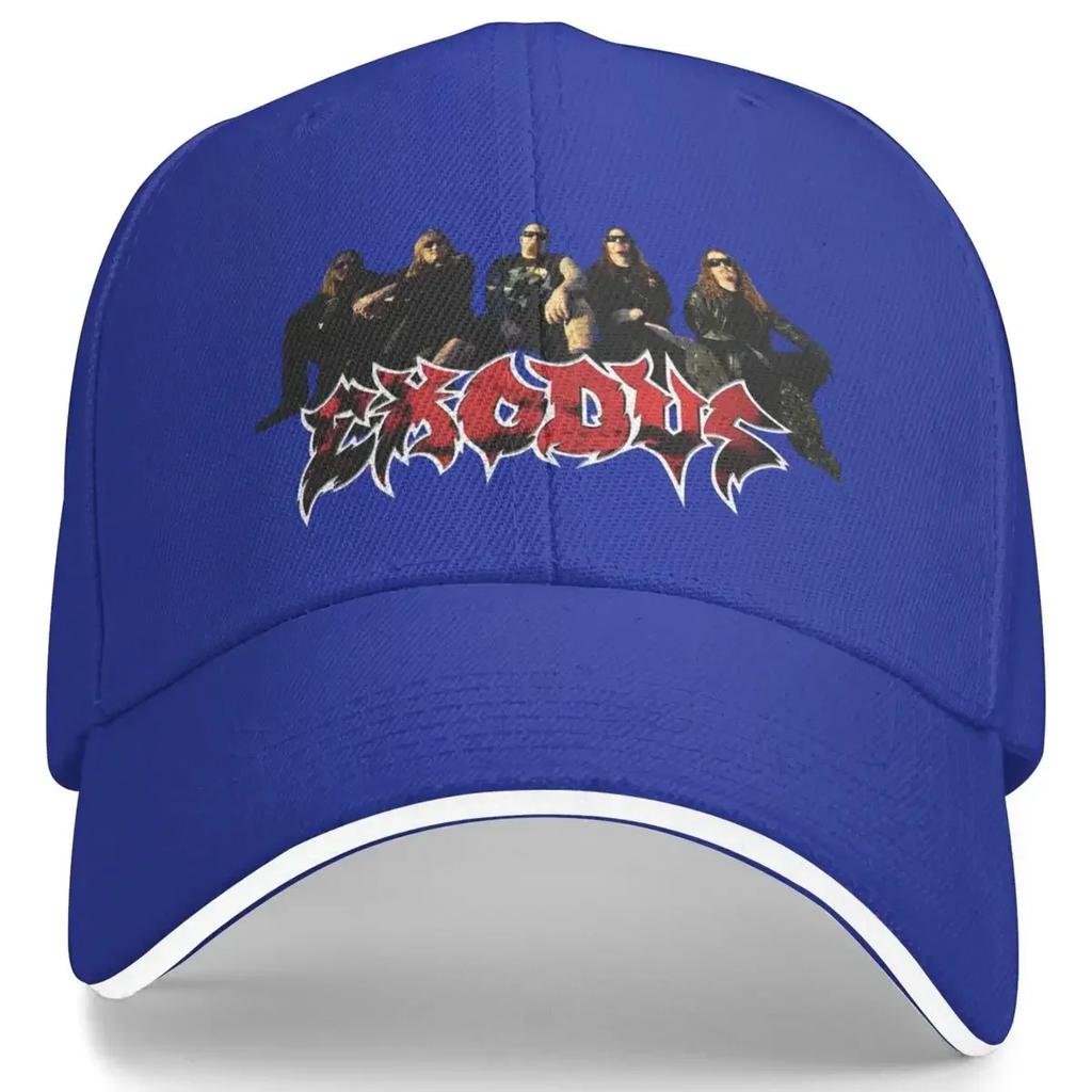 Exodus Rock Band Hats Wear For Unisex Cap Casual Metal Music Baseball Caps Gift