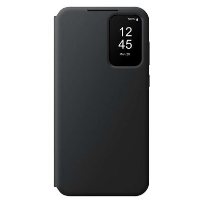 Originale Smart View Wallet Case mit Klappe für Samsung Galaxy A35 Schwarz
