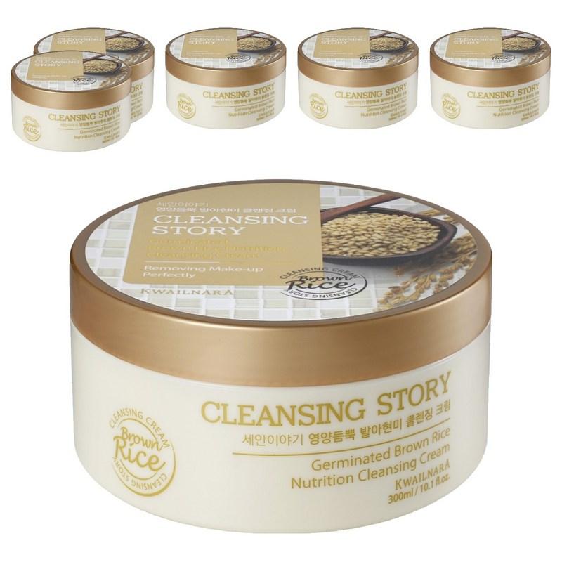 Fruitland Seain Story Nourishing Sprouted Brown Rice Cleansing Cream, 300ml, 6 pcs