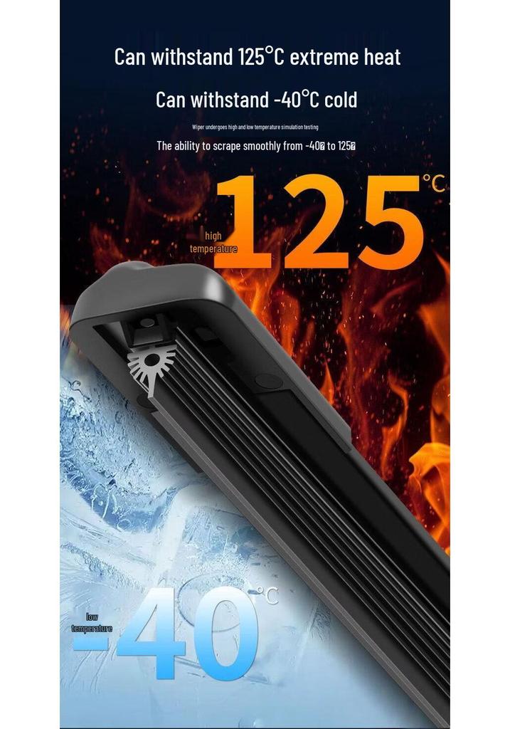 Eleven Rubber Strips for Roewe 350, 360/550, i5/i6, RX5, RX3 Frameless Silent Wipers