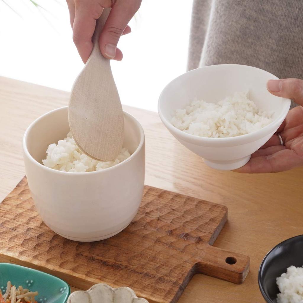 Kamoshika Douguten Small Ceramic Rice Container, 1-1.5-cup Capacity, Made In Japan, Banko Ware, Microwave Safe, Black