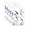 Baizihuahu 5 Sheets Temporary Tattoo Stickers, Skin-Friendly Demon Energy Pattern Tattoos, Hypoallergenic Non-Irritating Stickers for Kids Adults