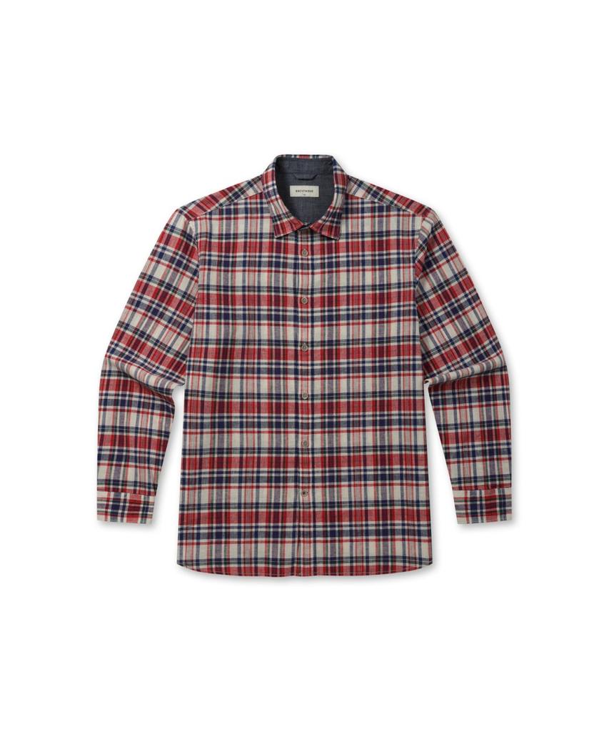 BRENTWOOD Linen Cotton Multi Check Casual Shirt Brsam26452Rex