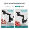 Lucky Cat Multi-Function Faucet with Rotating Mechanical Arm