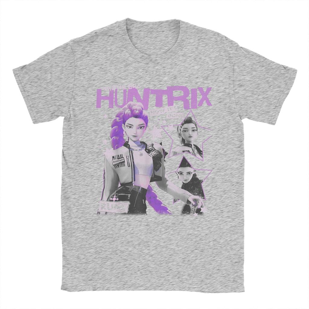 Funny Huntrix Rumi How It's Done Retro Poster Kpop Demon Hunters T-Shirts for Men Cotton T Shirt  Short Sleeve Tees Printed Tops