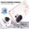 For Vivo V60 5G Case Flower Rhinestone Decor TPU Phone Cover