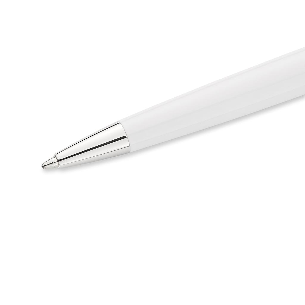 Waterman Metropolitan Essential White CT Ballpoint Officially Imported Pen, Oil-Based, S2259332,
