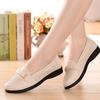 Spring and Autumn Middle-aged and Elderly Shoes Female Breathable Non-slip Shoes Summer Flat Shoes Soft Bottom Cloth Shoes