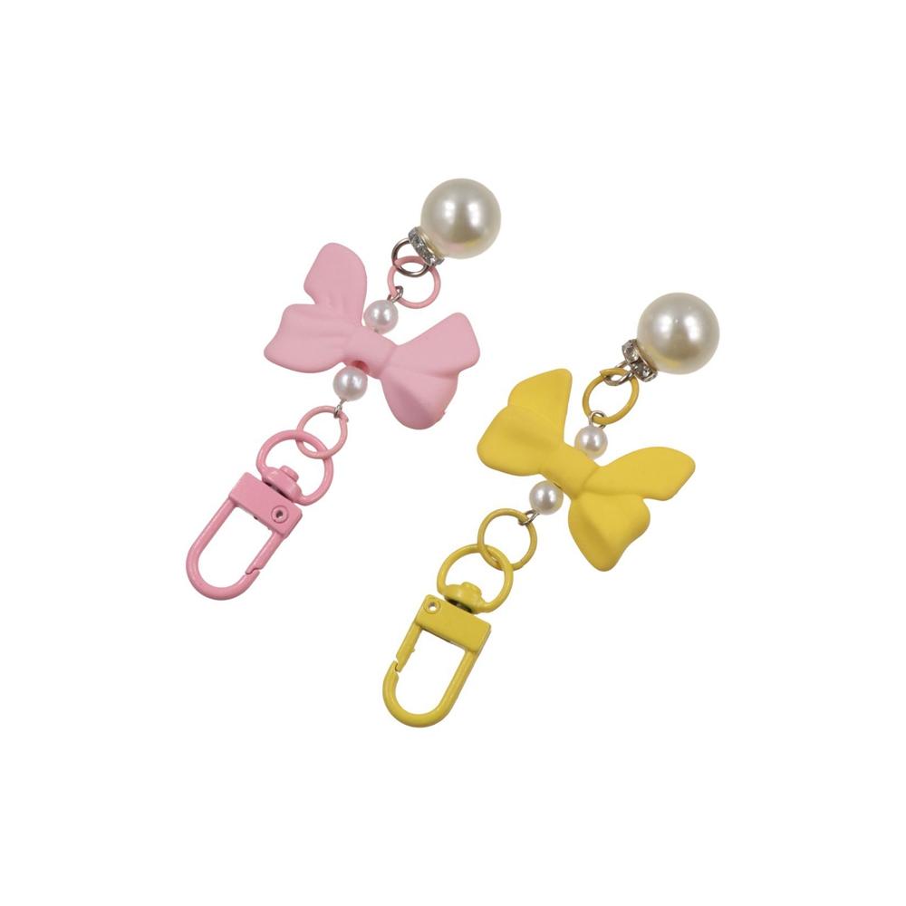 Pandantiv Arc Nod Breloc Breloc Imitație Arc Breloc Culoare bomboană Arc Nod Pandantiv Cadouri pentru fete