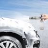 100ml Soap Foam Spray Bottle Adjustable Car Wash Foam Sprayer with 5 Nozzle Tips Liquid Foam Sprayer for Cleaning Cars SUVs