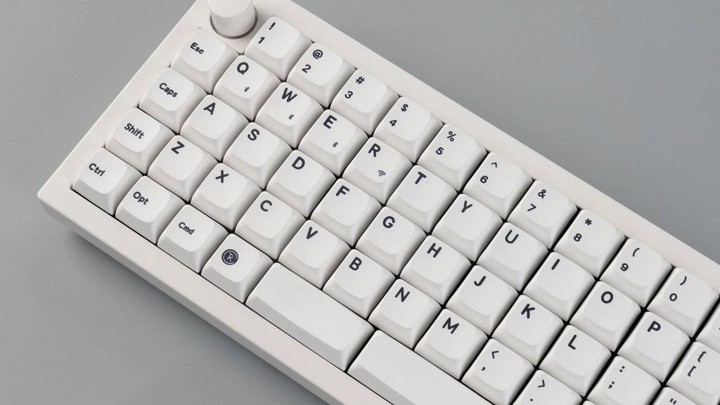 Keychron - Q15 Max QMK Wireless Custom Mechanical Keyboard Fully Assembled Knob / White / Gateron Jupiter Brown