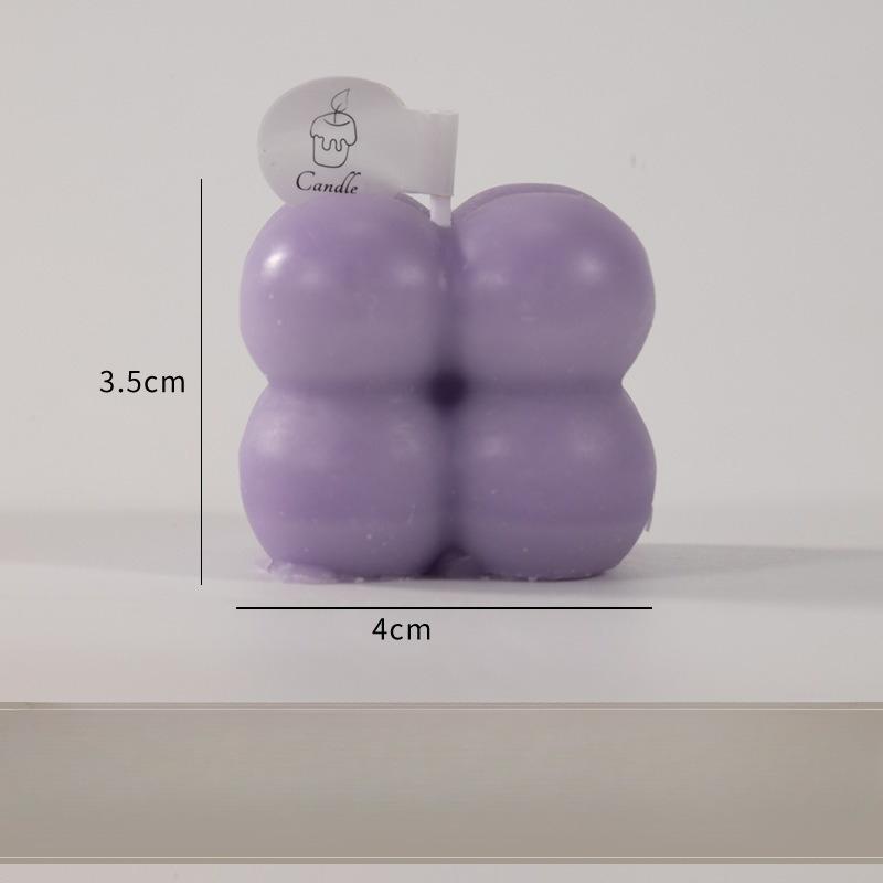 Little Rubik's Cube Aromatherapy Candle Girls' Birthday Gift Home Bridesmaid Creative Low-Temperature Handmade Souvenir