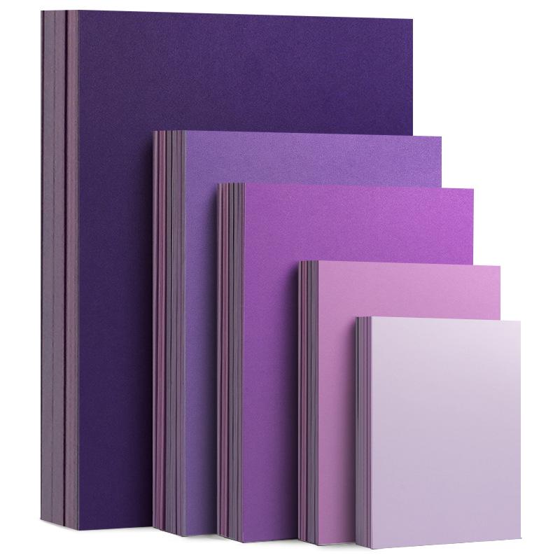 Purple Series Thick Cardstock: A4/A3/4K/8K Student Photography Background 230G