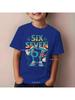 Kids Christmas Light SIX SEVEN 67 Graphic TShirt Soft Cotton Holiday Wear for Boys  Girlsdf0151