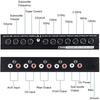 High Performances 7 Band Car Equalizer with Parametric Control and Subwoofer Output for Superior Stereo Sound Experience