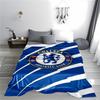 Blue Chelsea Football Club Logo Blanket for Living Room Decor  Blanket, Suitable for Use In the Bedroom, Living Room, On the Sofa