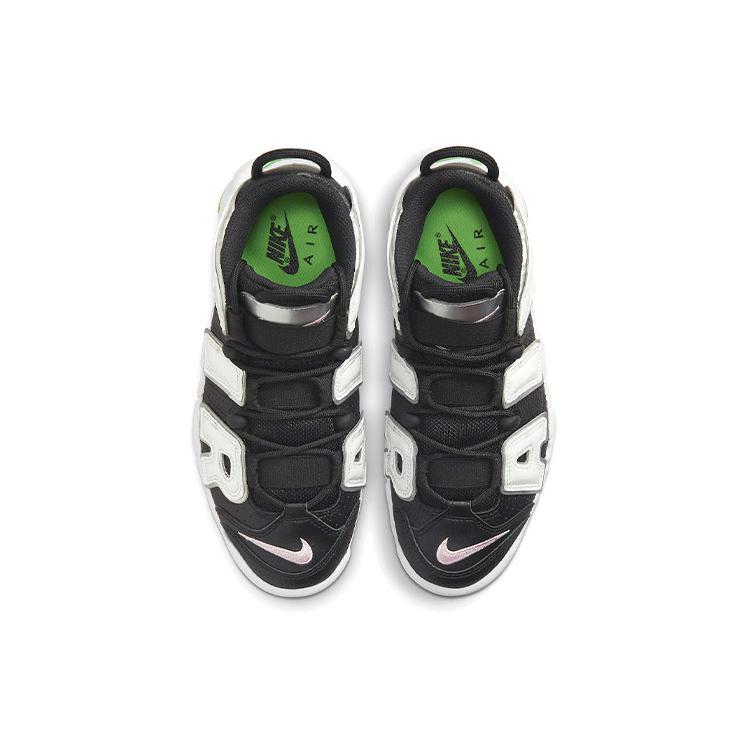 New Nike Air More Uptempo Black White Green Women's DN8008-001