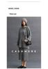 2025 Autumn/Winter Women's Cashmere Round Neck Loose Top and Skirt Set