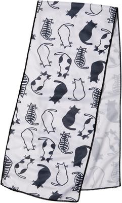 Maruwa Trading Koedo Cool Towel, Katzenrücken, 20 x 100 cm, 4008713-22