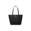 Solid Logo Pebbled Large Capacity Tote Bag Women Tote Black 30F3G8FT7L-001