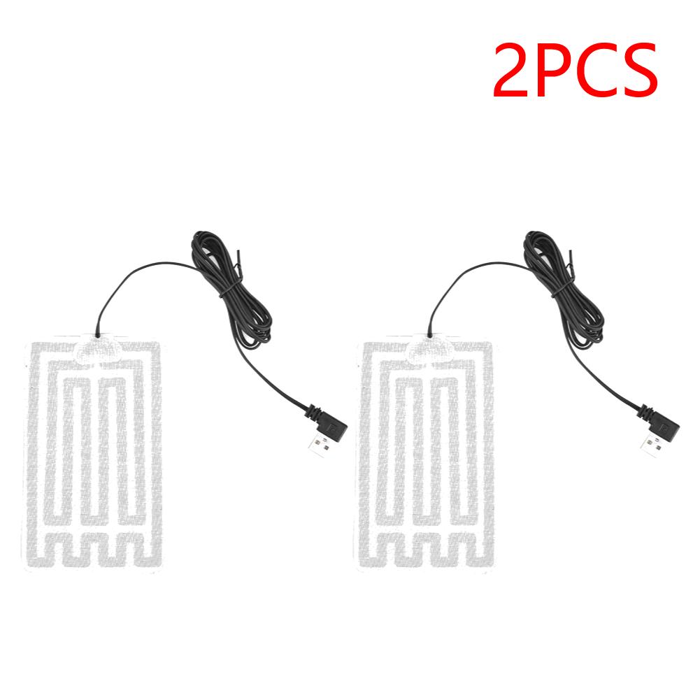 USB-Heizfolie Elektrische Heizmatte 5V Handschuhheizer Faltbar Elektrischer Fußwärmer Multifunktional für Kleidung Handschuhe Schuhe