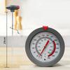 Stainless Steel Probe Probe Thermometer Dual Scale with Clip Cooking Temperature Meter Instant Read Kitchen Tools BBQ Meat
