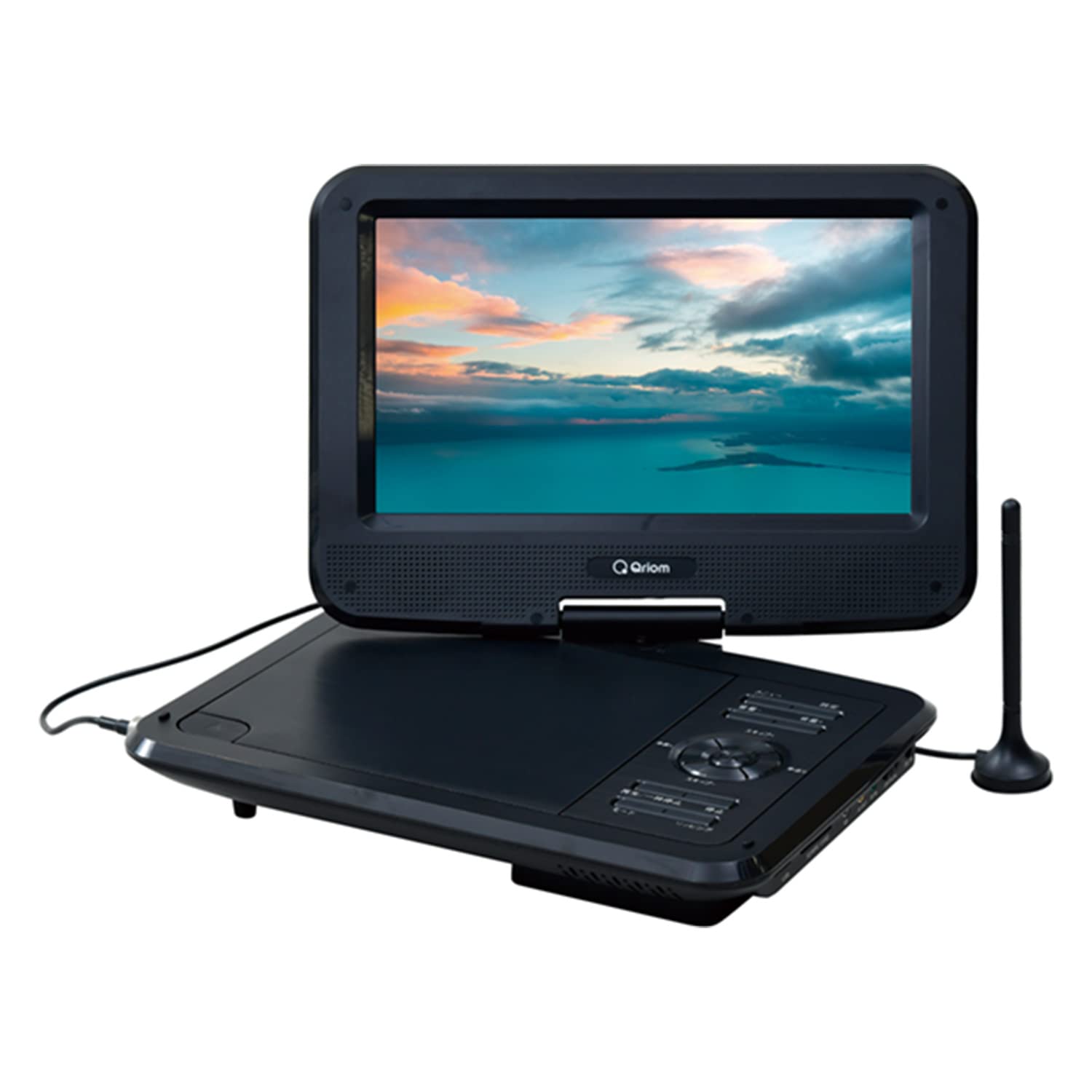 

Yamazen Portable DVD Player CPD-N90F(B) 9-inch CPRM Compatible Full-Seg Tuner 3-Way Power AC/DC Battery 5 Hours Playback Car Bag Remote Included