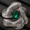 Vintage Elegant Flower Brooch