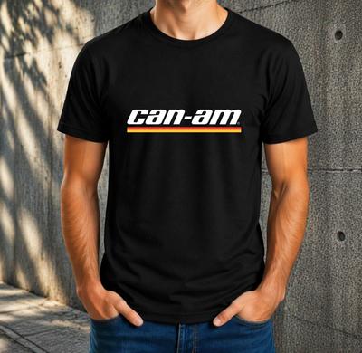 Unisex Can-Am Racing T-Shirt Classic Car Motorsport Graphic Tee Auto Enthusiast