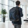Tool Backpack with Plastic Base Breathable for Work Location, Workshop