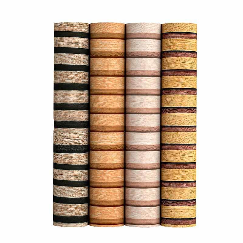 Selbstklebende Tapete in Holzoptik Holzpaneel Dekorative Wandaufkleber Akzentwände Heimdeko Spritzschutz Abnehmbare Dekoration