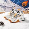 2025 Winter Boys' Sports Shoes: Rotary Buckle, Wear-Resistant Basketball Shoes for Kids
