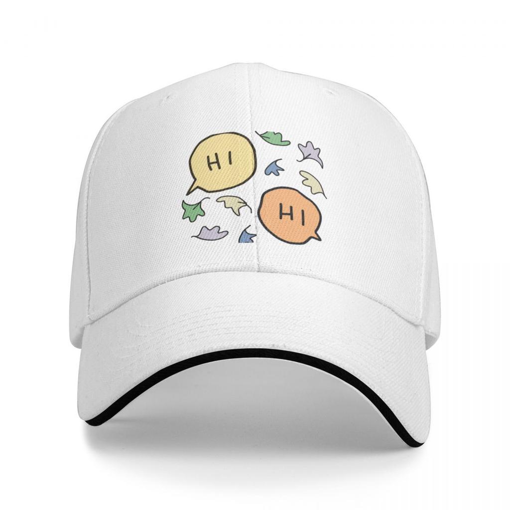 Heartstopper Hi mit Blättern Cap Baseball Cap Golfbekleidung Golfmütze Wandermütze Mütze Unisex Damen