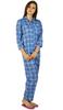 Bimba Womens Cotton Night Wear Printed Pajama Set Full Sleeve Shirt with
