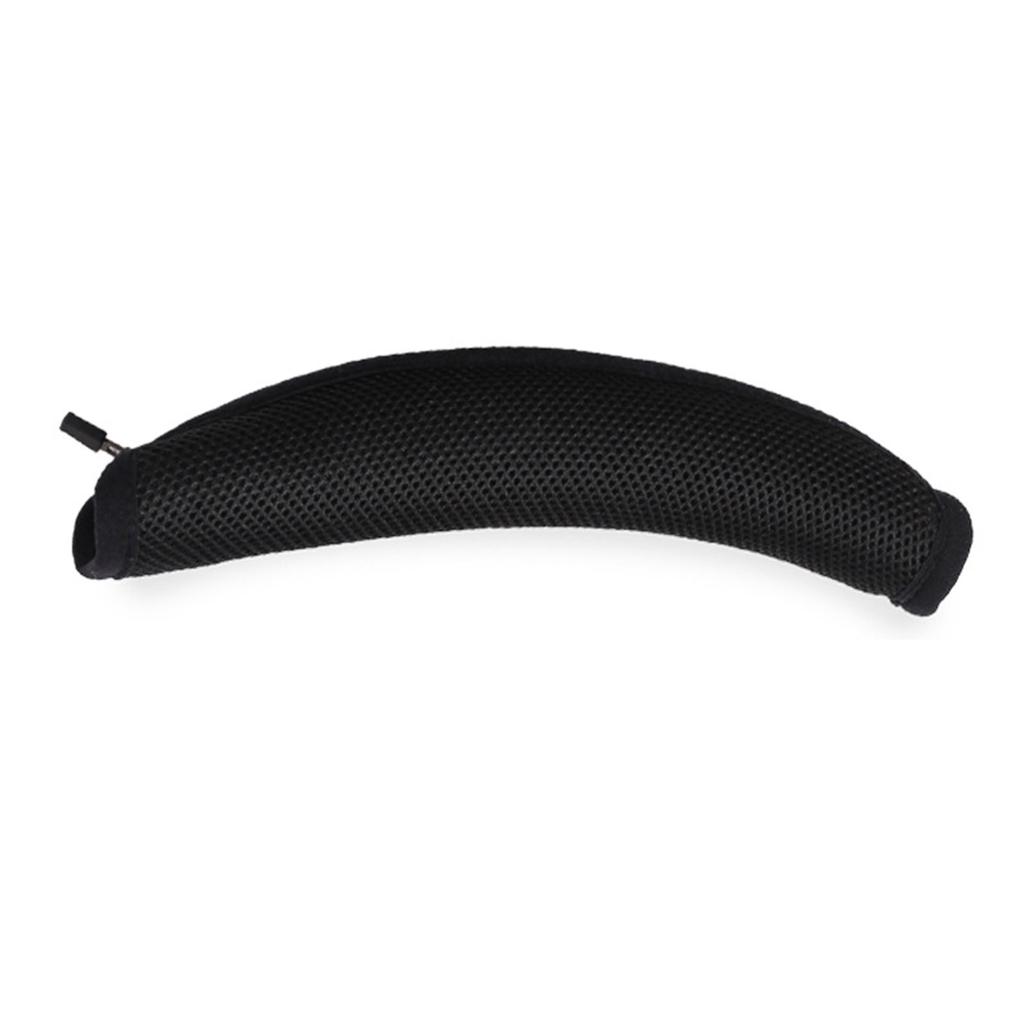 Nylon Mesh Headphone Headband Cover Replacement Headband Sleeve with Zipper Washable for HyperX Cloud III Headset