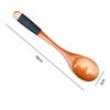 Wooden Spoons Large Long Handled Spoon Rice Soup Spoon Long Handled Wooden Strainer Spoon Skimmer Scoop Wooden Utensils Cooking