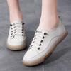 Autumn Korean Style Women's Slip-On Soft Sole Sneakers with Elastic Band for Casual Wear