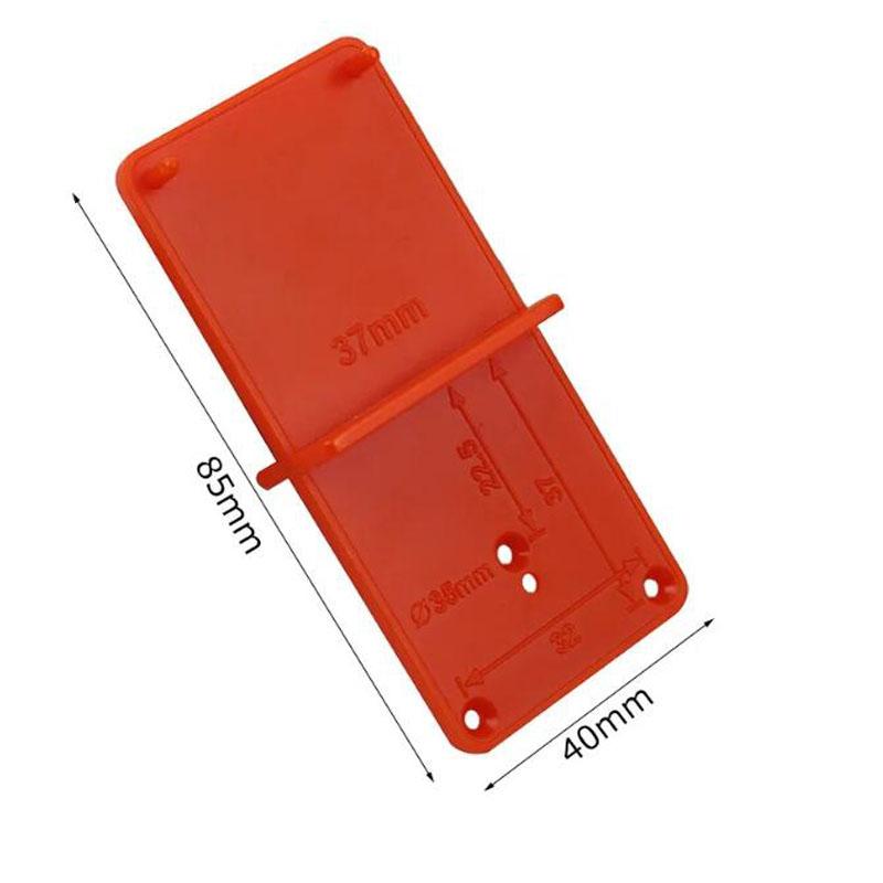 35/40mm Punch Hinge Drill Hole Opener Locator Guide Drill Bit Hole Tools Door Cabinets DIY Template for Woodworking Hand Tools