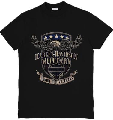 Camiseta Gráfica Unisex Inspirada en Harley-Davidson Camiseta Gráfica de Águila Calavera S-3XL