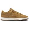 Nike  Dunk Low Quilted Wheat Women Sneakers Tan Sail Black DX3374-700
