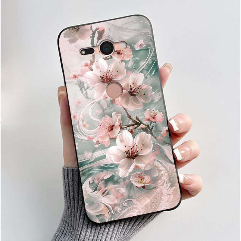 Per Sony Xperia XZ2 Compact H8324 H8314 Custodia Estetica Moda Gatto Carino Cartone Animato Antiurto Nero Silicone Morbido Sottile Cover Posteriore