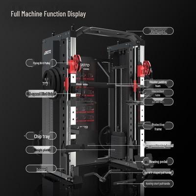 Jieruite Multi-functional Smith Machine Power Rack
