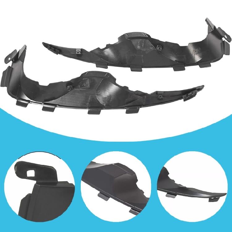 Left and Right Headlamp Housing Bracket Bumper Retainer Suitable for 95976851 GM2508111 95976852 GM2509111 Professional