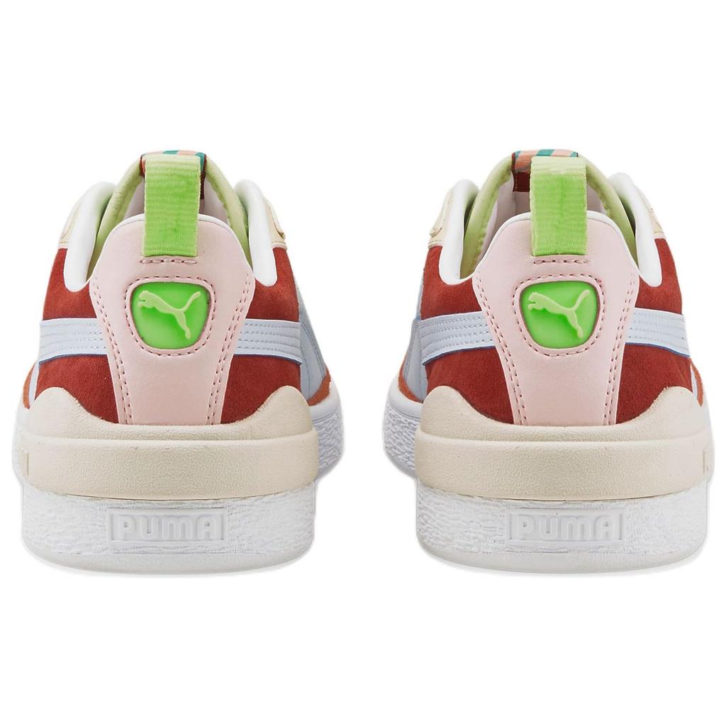 Puma Suede Block Wt Foam Strip 2 Sports Patchwork Low-Top Sneakers Unisex Sneakers Blue Red White 383895-02