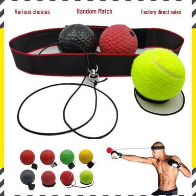 Head-Mounted Boxing Reflex Ball for Speed & Reaction Training At Home