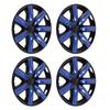 4Pcs Car Hub Cap 19in Sporty Look Protective Buckle Installation Wheel Hub Cap Cover for Model Y