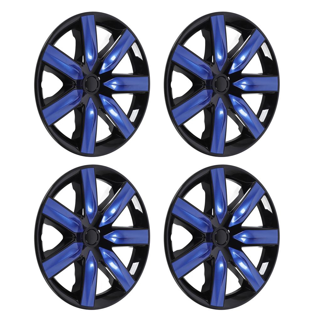 4Pcs Car Hub Cap 19in Sporty Look Protective Buckle Installation Wheel Hub Cap Cover for Model Y
